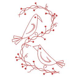Redwork Country Crow(Md) machine embroidery designs