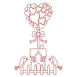 Redwork Fork Art 11(Lg)