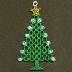 FSL Christmas Trees 2 machine embroidery designs