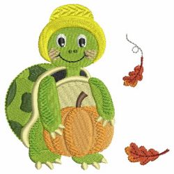 Festive Little Turtle 06 machine embroidery designs