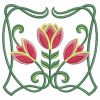 Art Nouveau Tulips 12