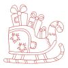 Redwork Patchwork Christmas 2(Md)