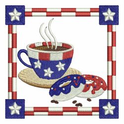 American Coffee Time 03 machine embroidery designs