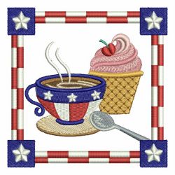 American Coffee Time 09 machine embroidery designs