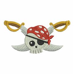 Pirate Skull 09