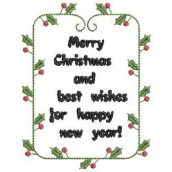Merry Christmas 8 05 machine embroidery designs