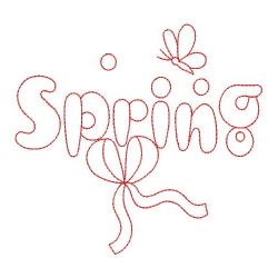 Redwork Spring 11(Sm) machine embroidery designs