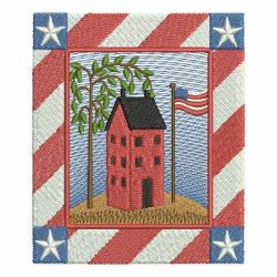 Americana Folk Art 08 machine embroidery designs