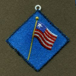 FSL Mini Patriotic Ornaments 02 machine embroidery designs