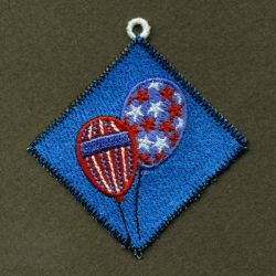 FSL Mini Patriotic Ornaments 04 machine embroidery designs