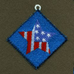 FSL Mini Patriotic Ornaments 05 machine embroidery designs