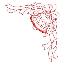 Redwork Merry Christmas 07(Lg) machine embroidery designs