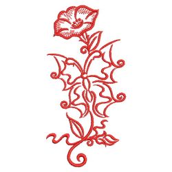 Redwork Dancing Butterflies 10(Sm) machine embroidery designs