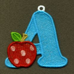 Fruits and Vegetables ABC machine embroidery designs