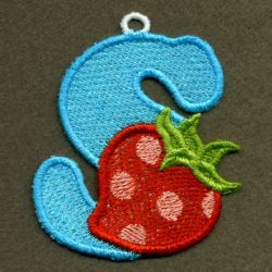 Fruits and Vegetables ABC 19 machine embroidery designs
