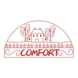 Redwork Sweet Home 01(Lg) machine embroidery designs
