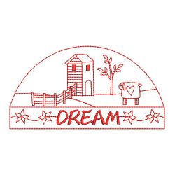 Redwork Sweet Home 04(Lg) machine embroidery designs