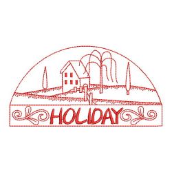 Redwork Sweet Home 09(Lg) machine embroidery designs