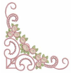 Heirloom Rose 02(Lg) machine embroidery designs