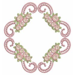 Heirloom Rose 03(Md) machine embroidery designs