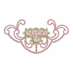 Heirloom Rose 04(Lg) machine embroidery designs