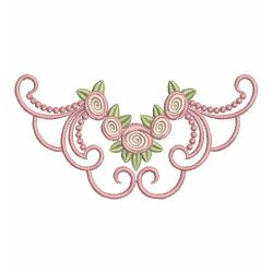Heirloom Rose 06(Md) machine embroidery designs