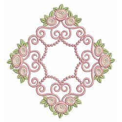 Heirloom Rose 07(Md) machine embroidery designs