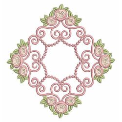 Heirloom Rose 07(Md) machine embroidery designs