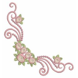 Heirloom Rose 09(Md) machine embroidery designs