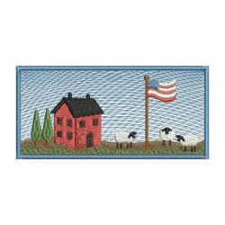 Americana Folk Art 02 machine embroidery designs
