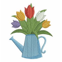 Colorful Tulips 3 04 machine embroidery designs