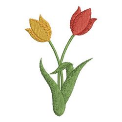 Colorful Tulips 3 06 machine embroidery designs