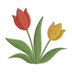 Colorful Tulips 3 08 machine embroidery designs