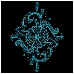 Heirloom Coil Flowers 01(Lg) machine embroidery designs