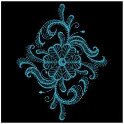 Heirloom Coil Flowers(Lg) machine embroidery designs