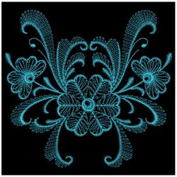 Heirloom Coil Flowers 09(Lg) machine embroidery designs