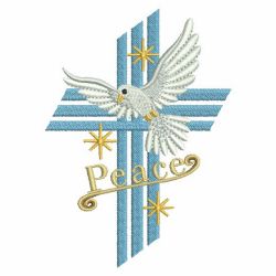 Peace Crosses 02(Lg) machine embroidery designs