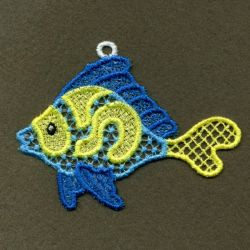 FSL Tropical Fish 2 machine embroidery designs