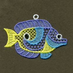 FSL Tropical Fish 2 04 machine embroidery designs