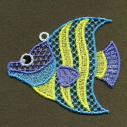 FSL Tropical Fish 2 10 machine embroidery designs