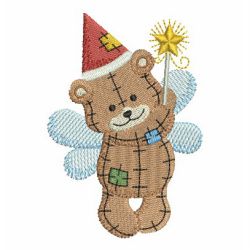Patchwork Angel Bears machine embroidery designs