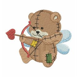 Patchwork Angel Bears 08 machine embroidery designs