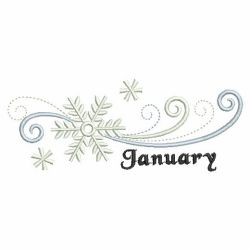 Months of the Year Borders(Sm) machine embroidery designs