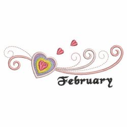 Months of the Year Borders 02(Md) machine embroidery designs