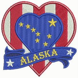 Patriotic US States Heart 1 02 machine embroidery designs