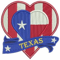 Patriotic US States Heart 5 03 machine embroidery designs