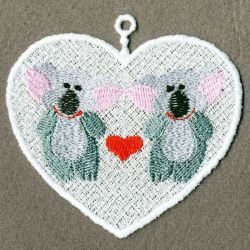 FSL Animals in Love 07 machine embroidery designs