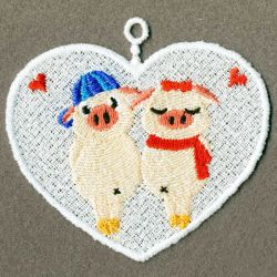 FSL Animals in Love 09 machine embroidery designs