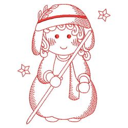 Redwork Cute Nativity 02(Md)