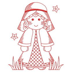 Redwork Cute Nativity 10(Md)